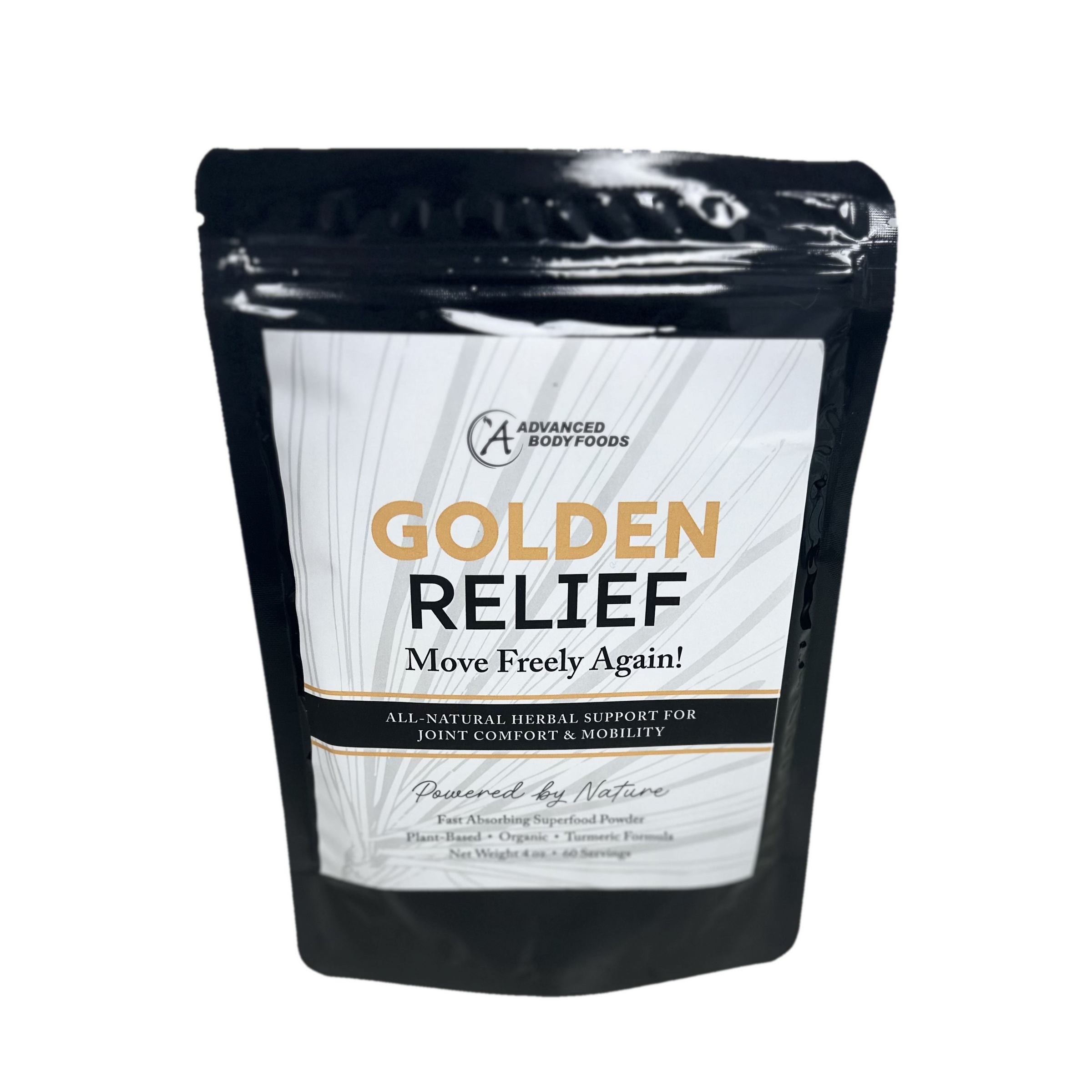Golden Relief 4oz pouch — Advanced Body Foods