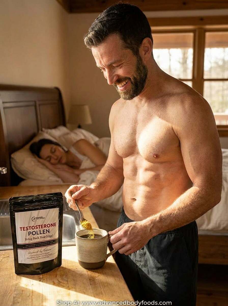 Testosterone Pollen daily ritual